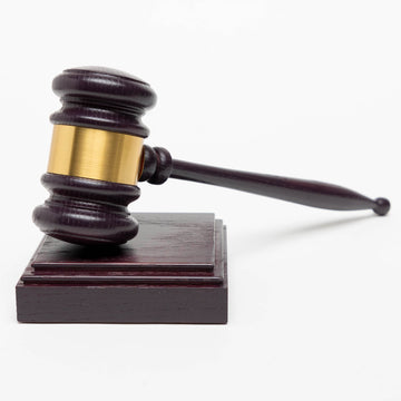 Imperial Purple Gavel Set