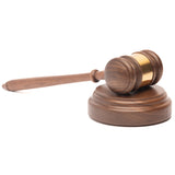Genuine American Walnut Gavel Set