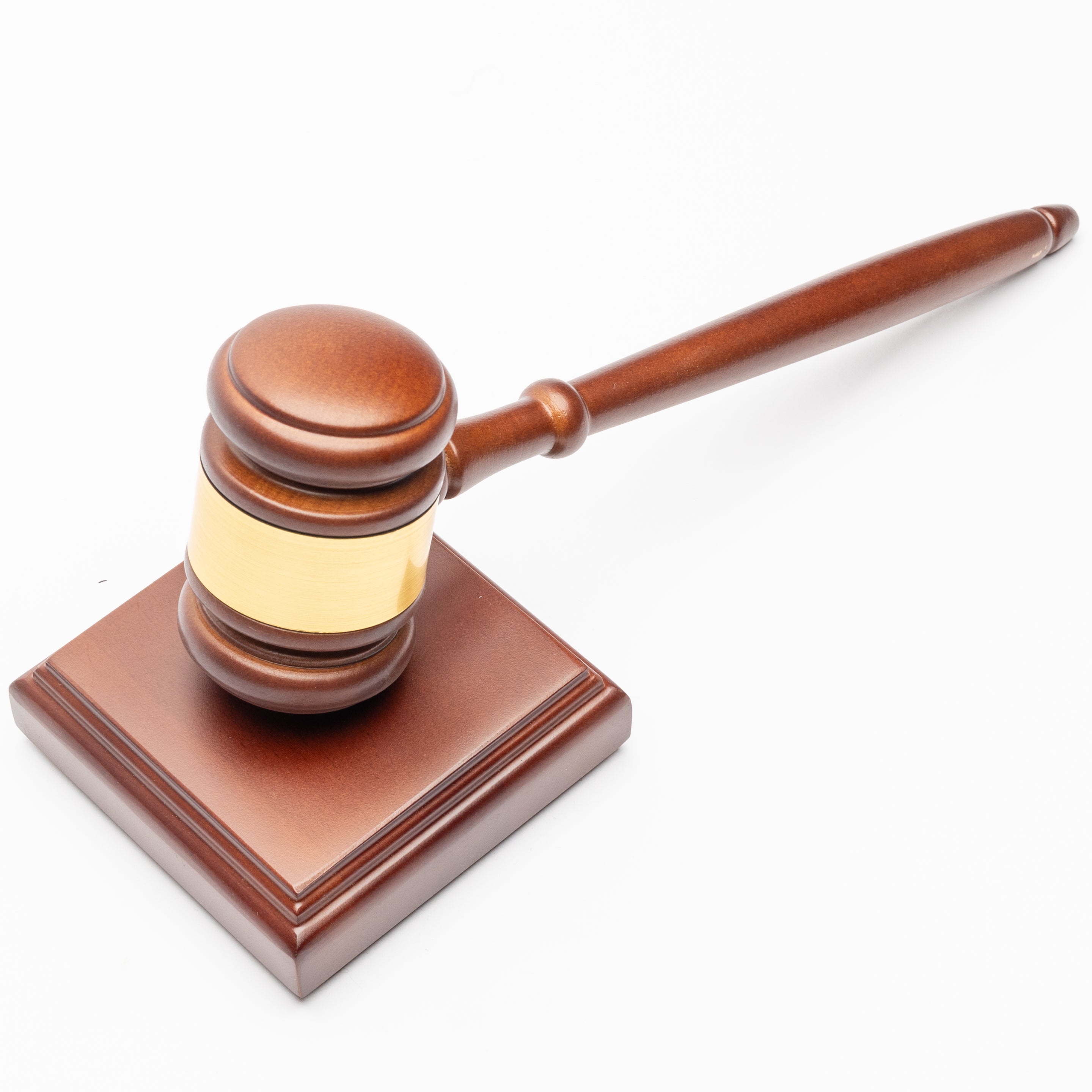 GavelsFast Wooden Gavel and Sound Block for Judge Lawyer Auction