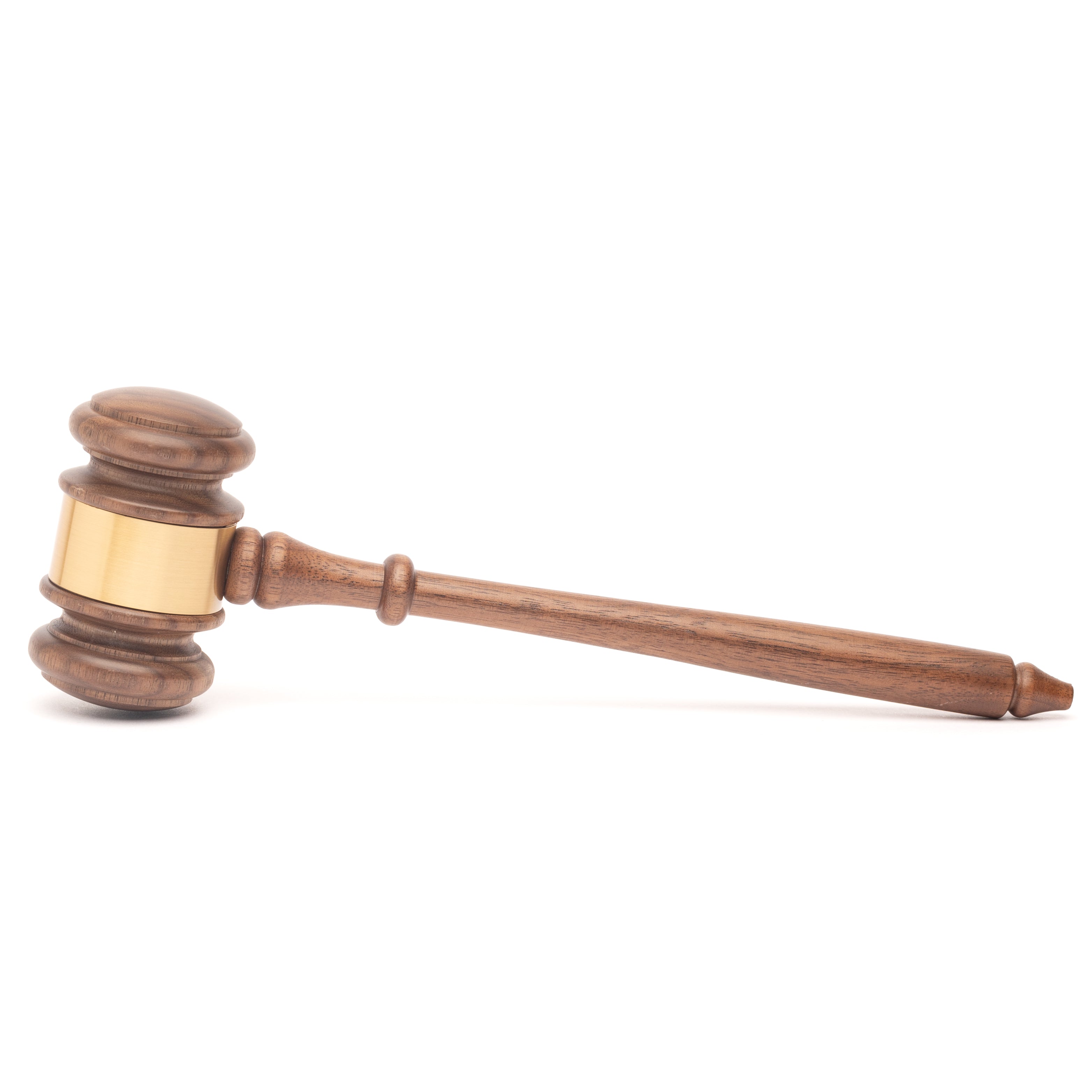 Genuine American Walnut Gavel Set