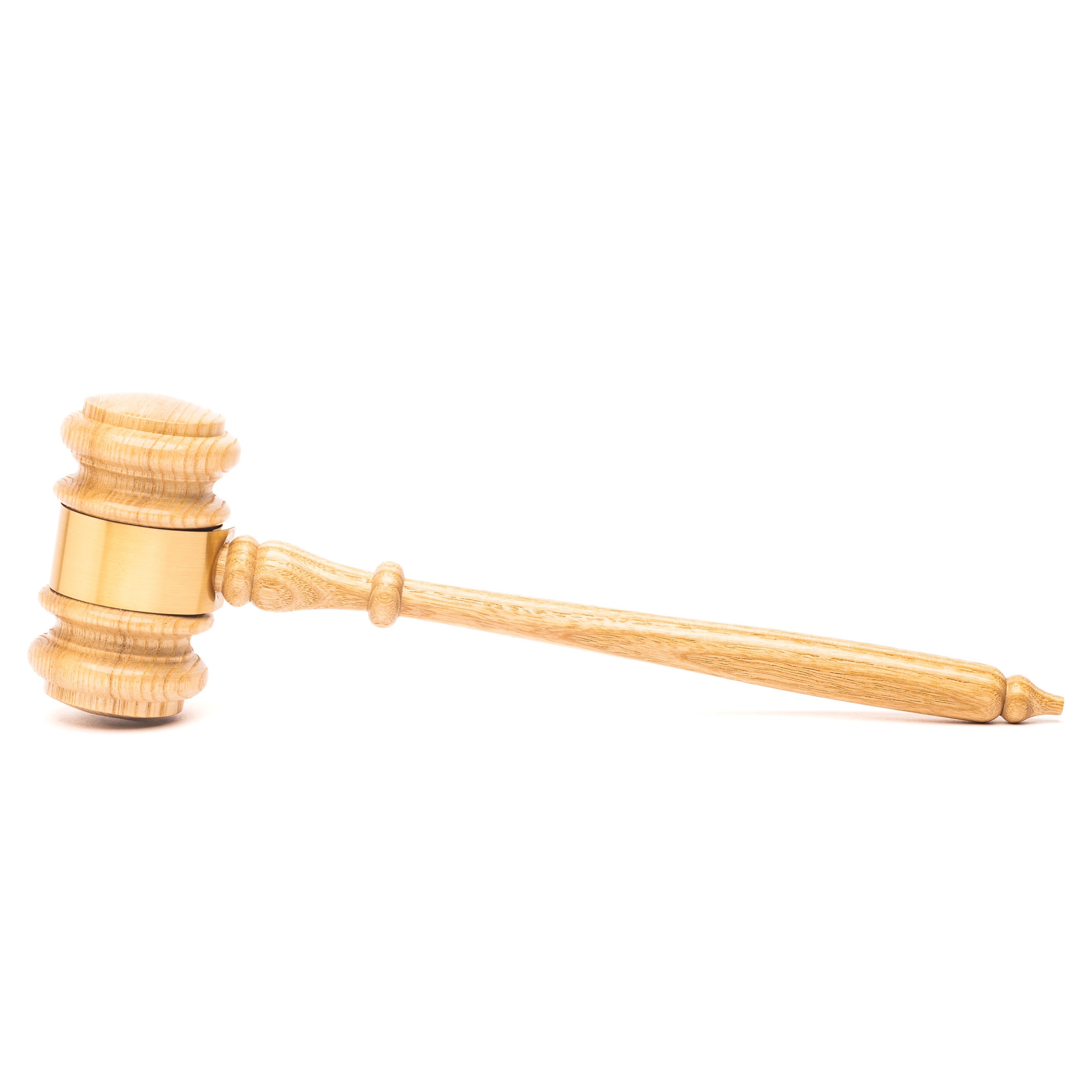10-1/2" Oak Gavel