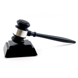Ebony Finish Gavel Set