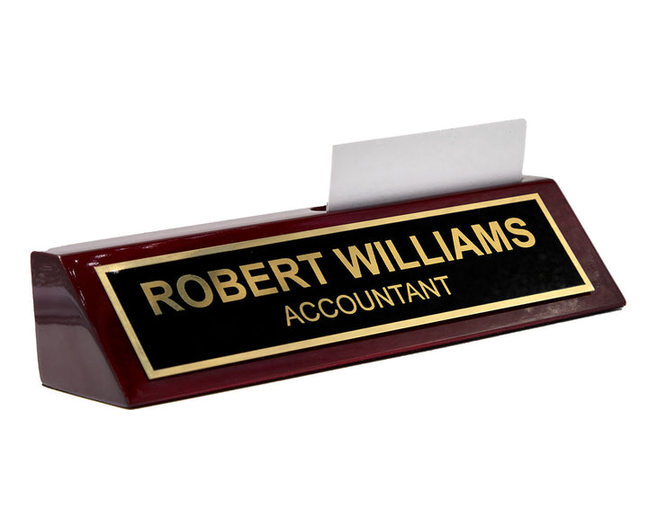 Desk Signs & Nameplates