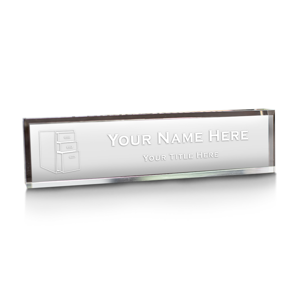 File clerk, Personalized Acrylic Desk Sign Gavel Vector (2 x 10 ...