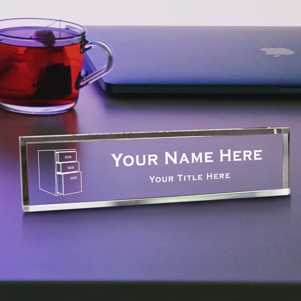 File clerk, Personalized Acrylic Desk Sign Gavel Vector (2 x 10 ...