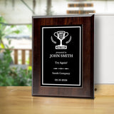 Better Luck Next Time Novelty Funny Customizable Award Plaque | Funny Parody Achievement Personalizable Plaques