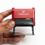 Vivid Stamp Attorney's Copy and Judge's Copy Office Stamp Self-Inking Rubber Stamps (2 Pack)