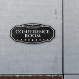 Victorian Plus Conference Room Wall or Door Sign | Legal and Courtroom Decoration