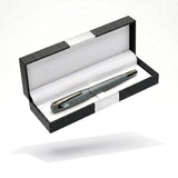 Daxmoor Executive Rollerball Pen with Gift Box | Heavy Aluminium Barrel | Smooth Refillable Ink | Professional Gift for Men & Women | 4 Colors
