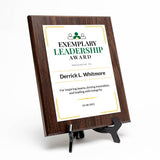 Work Place Recoginition Awards | Achievement & Accomplishment Wooden Plaques