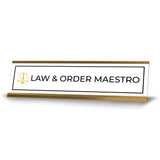 Lawyer School Office Decoration Desk Sign (2x8")
