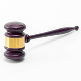 Imperial Purple Gavel Set