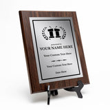 Debating and Model Diplomacy Theme Custom Award Plaque | Achievement and Service Personalizable Plaques
