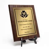 Donor and Patron Gratitude Custom Plaque | Recognition and Service Personalizable Plaque