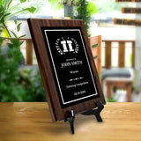 Debating and Model Diplomacy Theme Custom Award Plaque | Achievement and Service Personalizable Plaques
