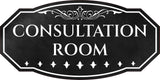 Victorian Plus Consultation Room Wall or Door Sign | Legal and Courtroom Decoration