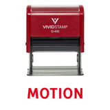 Motion Legal Self Inking Rubber Stamp
