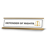 Lawyer School Office Decoration Desk Sign (2x8")