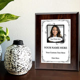 Custom Square Photo Logo Frame Heart Border Wall Plaque | Personalized Wall Plaque | Home Decor, Gifts, and Special Occasions