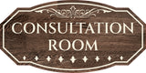 Victorian Plus Consultation Room Wall or Door Sign | Legal and Courtroom Decoration