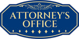 Victorian Plus Attorney's Office Wall or Door Sign | Legal and Courtroom Decoration