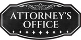 Victorian Plus Attorney's Office Wall or Door Sign | Legal and Courtroom Decoration
