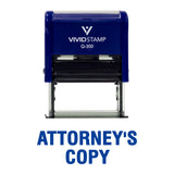 Attorney'S Copy Self Inking Rubber Stamp