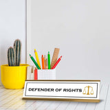 Lawyer School Office Decoration Desk Sign (2x8")