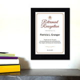 Work Place Recoginition Awards | Achievement & Accomplishment Wooden Plaques