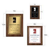 Real Estate Theme Customizable Award Plaque | Recognition of Achievement and Service Personalizable Plaques