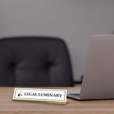 Lawyer School Office Decoration Desk Sign (2x8")