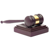 Imperial Purple Gavel Set