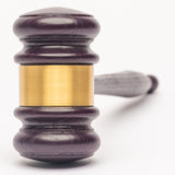 Imperial Purple Gavel Set