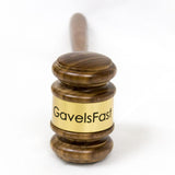 10-1/2" American Walnut Gavel