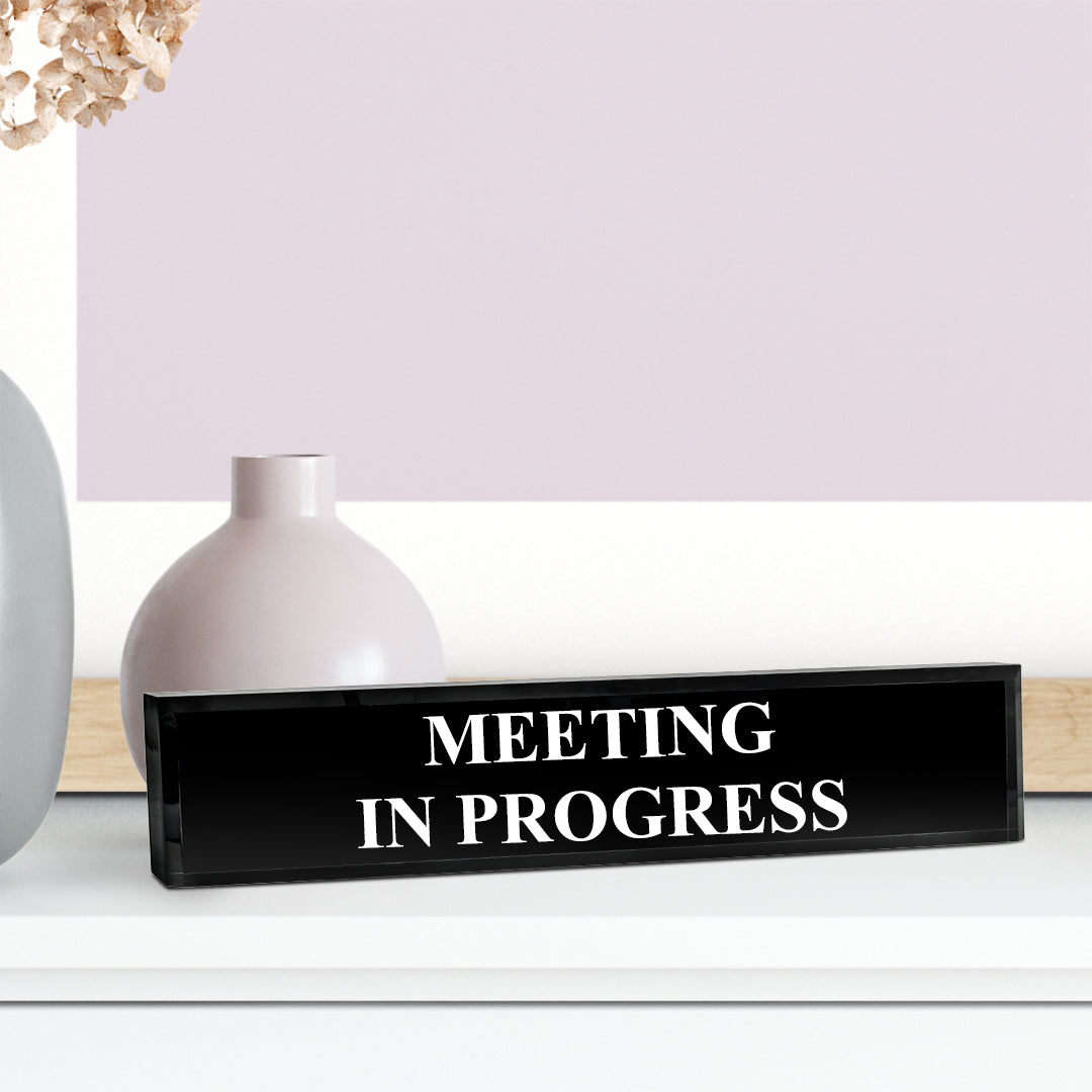 Meeting in Progress - Office Desk Accessories Decor