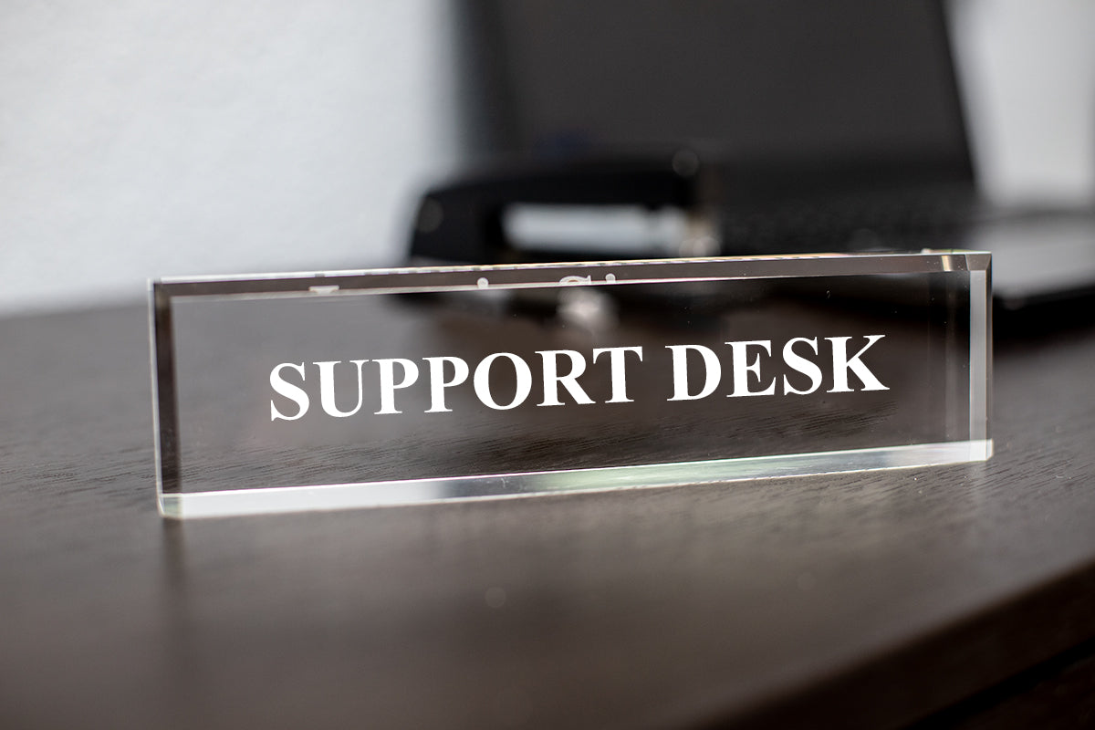 Support Desk - Office Desk Accessories Decor