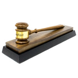 American Walnut & Ebony Desk Stand - American Walnut Gavel