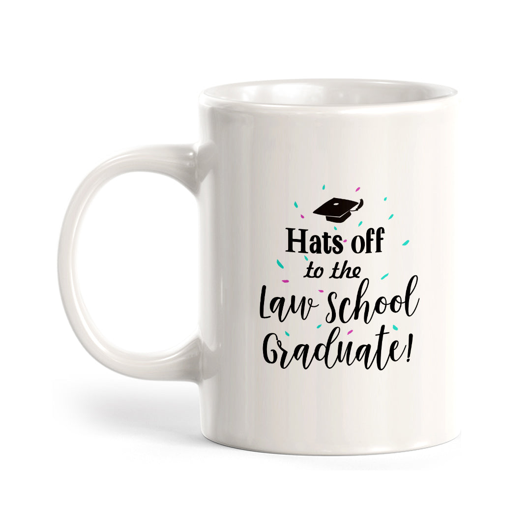 Hats Off to The Law School Graduate Coffee Mug