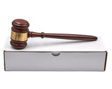 10-1/4" Genuine Wooden Gavel