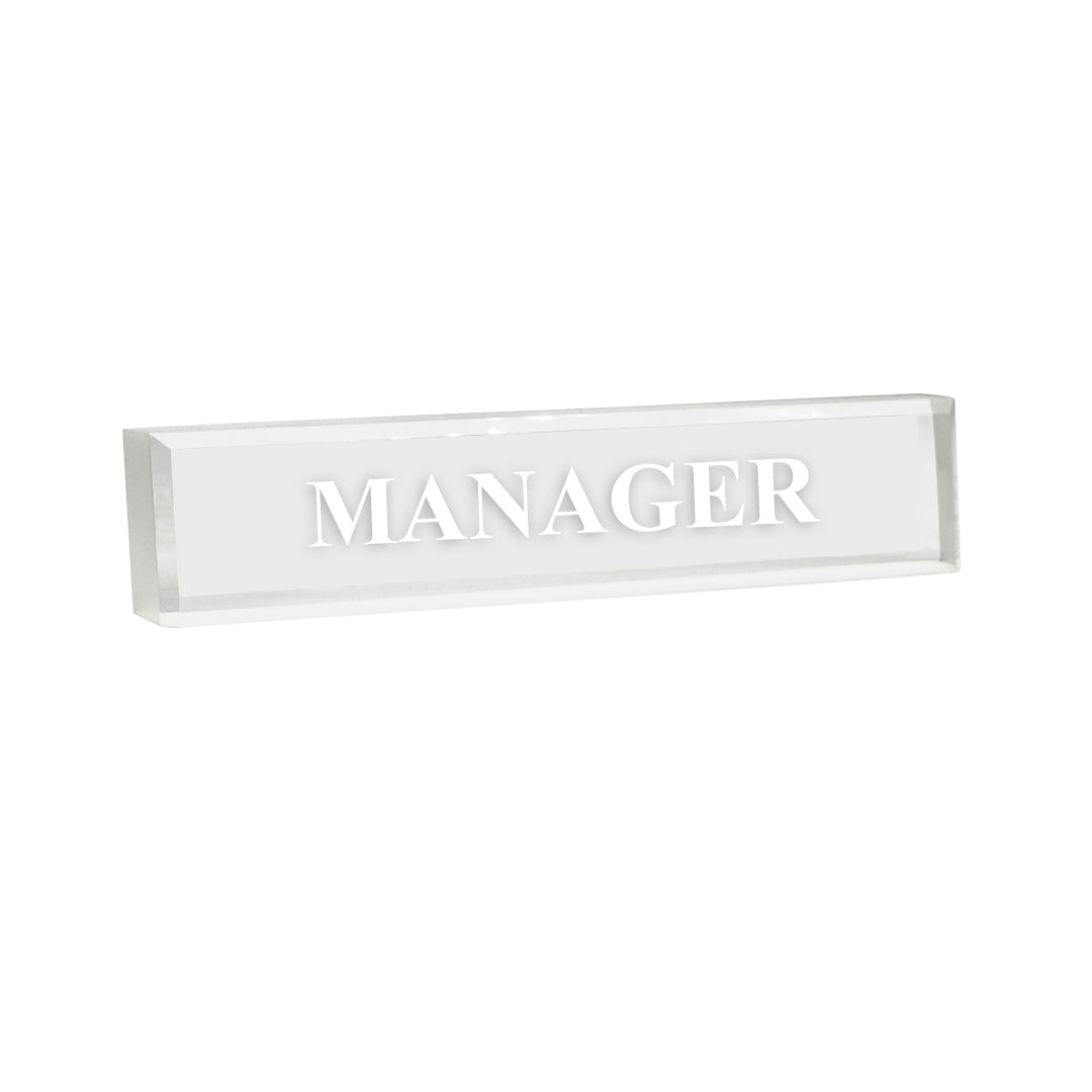 Manager - Office Desk Accessories Decor