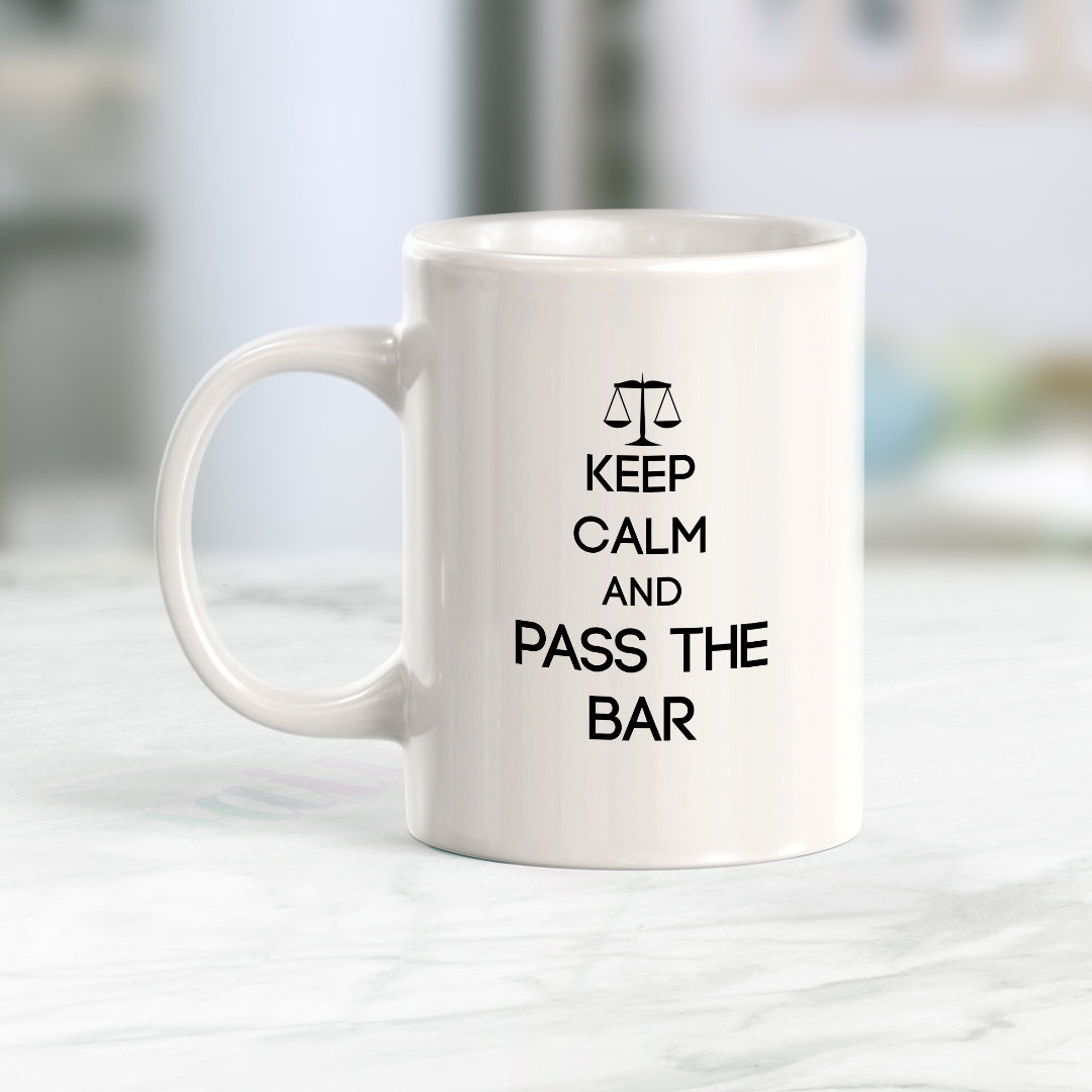 Keep Calm and Pass the Bar Coffee Mug