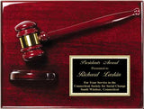 9" x 12" Rosewood Piano Finish Plaque - Block
