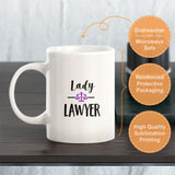 Lady Lawyer Coffee Mug