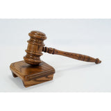 Leader Presentation Set - 10-1/2" Ebony Finish Gavel